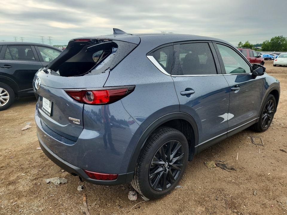 2021 Mazda Cx-5 VIN JM3KFBCY3M0466734 COPART salvage auction — ROOF, Il - Salvage Certificate, sold $7,500 on 2026-07-28 (photo 3)