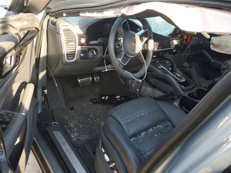 2020 Porsche Cayenne VIN WP1BB2AY7LDA57777 COPART salvage auction — ENGINE BURN, VA - CERT OF TITLE - SALVAGE, sold $2,750 on 2026-07-21 (photo 8)