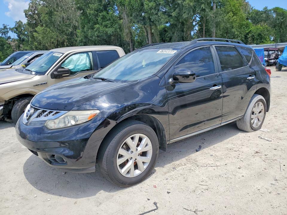2014 Nissan Murano VIN JN8AZ1MU9EW408440 COPART salvage auction — NORMAL WEAR, Fl - Certificate Of Title, sold $375 on 2026-07-09 (photo 1)