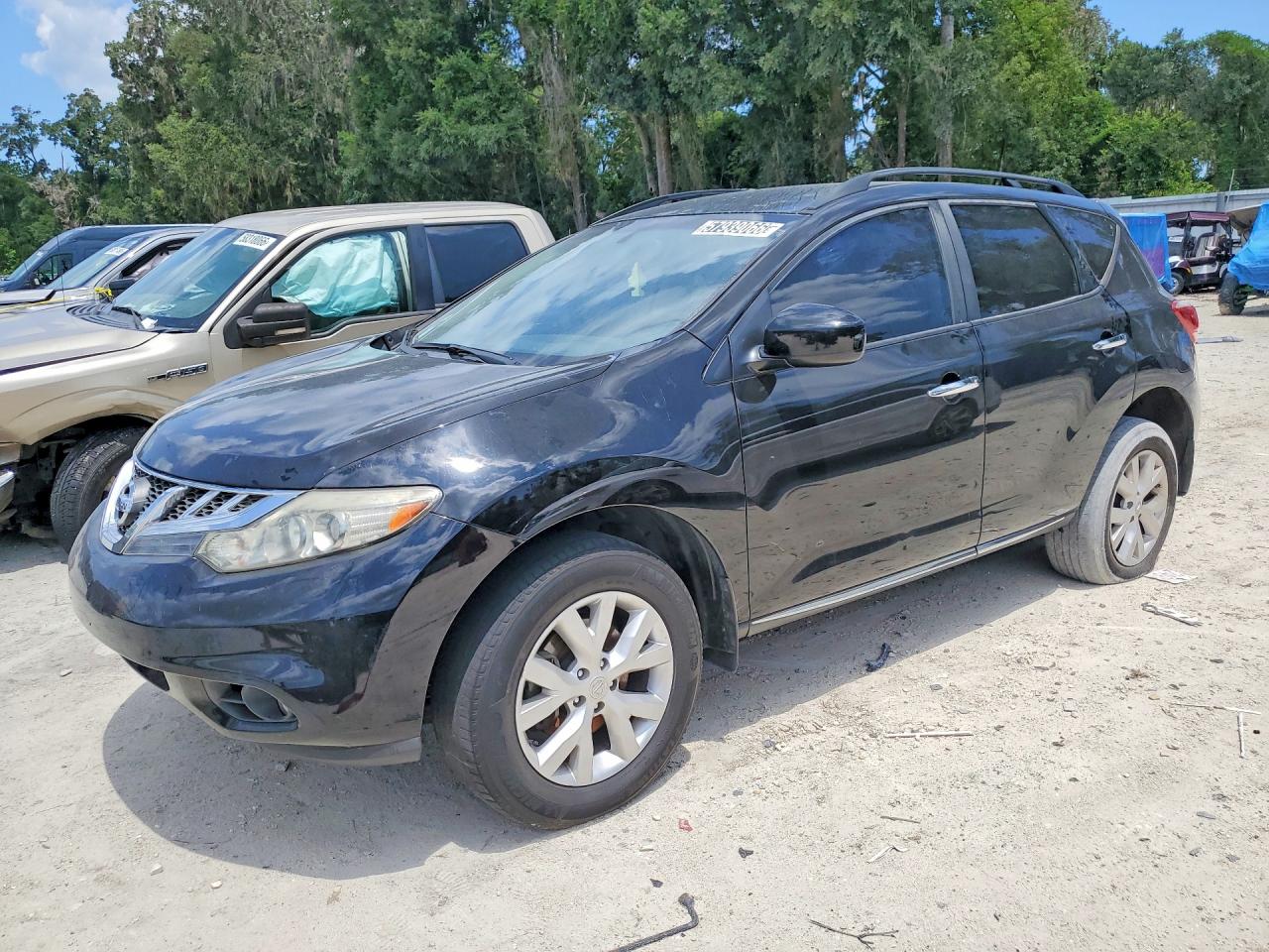 2014 Nissan Murano VIN JN8AZ1MU9EW408440 COPART salvage auction — Normal Wear, FL - CERTIFICATE OF TITLE, sold $375 on 2026-07-09 (photo 1)