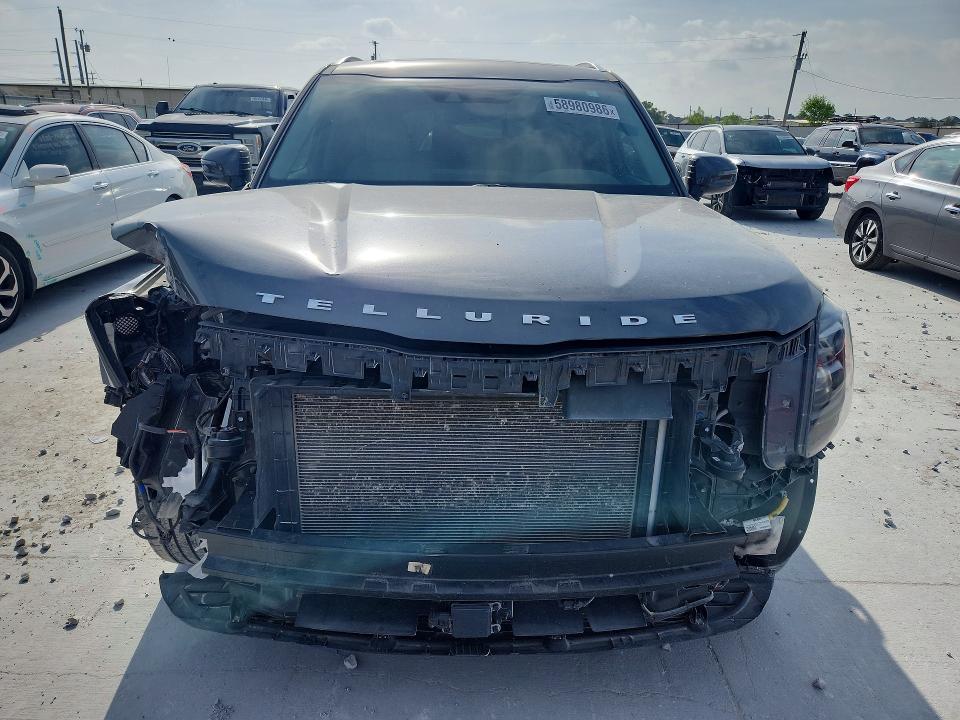 2022 Kia Telluride VIN 5XYP54HC5NG265861 COPART salvage auction — FRONT END, Tx - Salvage Vehicle Title, sold $7,200 on 2026-07-02 (photo 5)