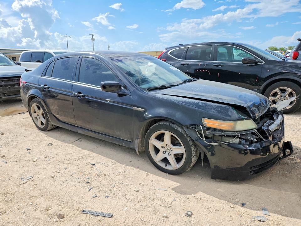 2005 Acura Tl VIN 19UUA66235A082173 COPART salvage auction — FRONT END, Tx - Salvage Vehicle Title, sold $300 on 2026-07-02 (photo 4)