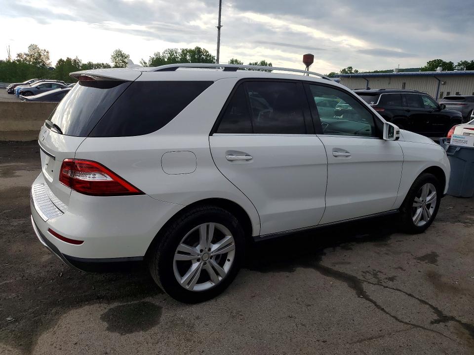 2015 Mercedes-benz M-klasse VIN 4JGDA5JB0FA571711 COPART salvage auction — NORMAL WEAR, Nj - Certificate Of Title, sold $4,250 on 2026-07-02 (photo 3)