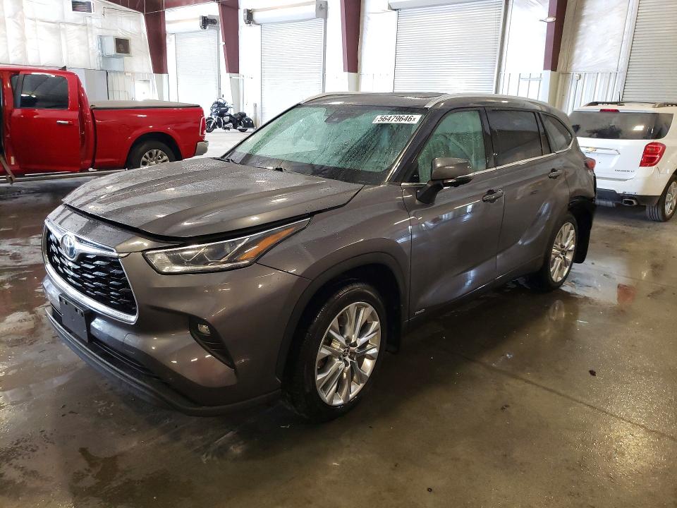 2023 Toyota Highlander VIN 5TDXBRCH0PS109323 COPART salvage auction — REAR END, Mn - Cert Of Title-Salvage, sold $22,600 on 2026-07-13 (photo 1)