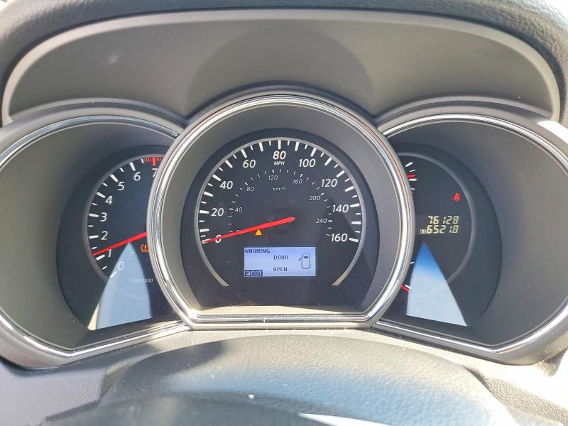 2013 Nissan Murano VIN JN8AZ1MU2DW204450 COPART salvage auction — FRONT END, MT - DIS/DLR/EXP ONLY CLEAN TITLE, sold $625 on 2026-07-30 (photo 9)