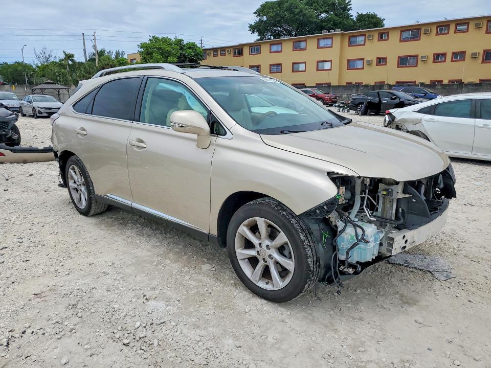2012 Lexus VIN 2T2ZK1BA3CC074628 COPART salvage auction — WATER/FLOOD, Fl - Cert Of Title-Slvg Rebld Flood, sold $3,900 on 2026-07-04 (photo 4)