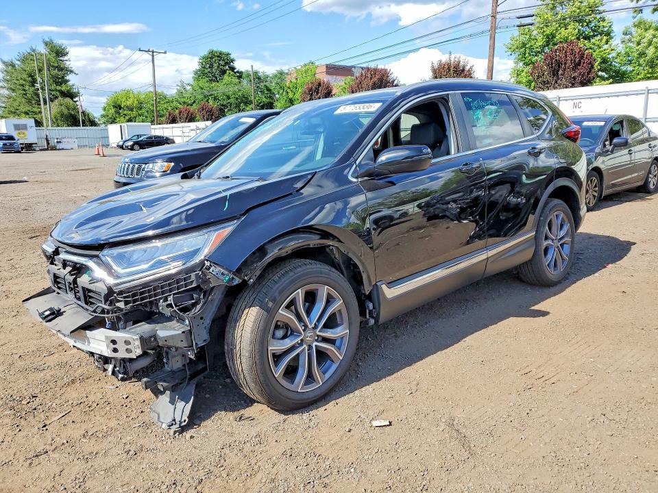 2022 Honda Cr-v VIN 2HKRW2H92NH615664 COPART salvage auction — FRONT END, Ct - Cert Of Title-Salvage, sold $9,000 on 2026-07-02 (photo 1)