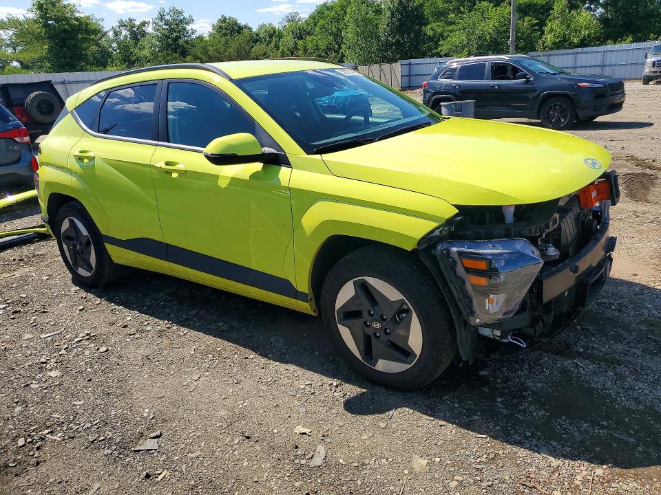 2024 Hyundai Kona VIN KM8HC3A63RU005824 COPART salvage auction — FRONT END, Nj - Cert Of Title-Salvage, sold $7,100 on 2026-07-22 (photo 4)