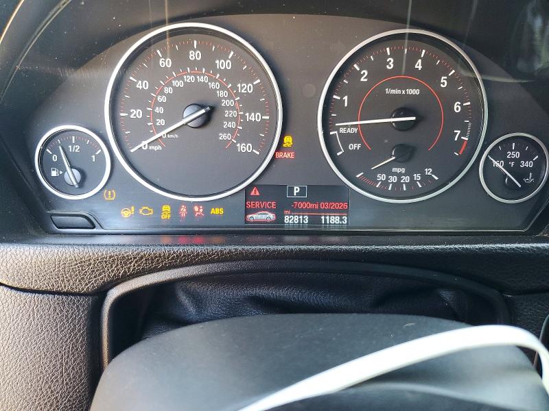 2018 BMW 3er VIN WBA8B9C57JEE81586 COPART salvage auction — FRONT END, CA - SALVAGE CERTIFICATE, sold $4,600 on 2026-07-20 (photo 9)