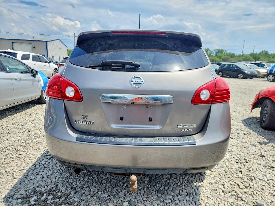 2013 Nissan Rogue VIN JN8AS5MV6DW620599 COPART salvage auction — FRONT END, Nh - Cert Of Title-Rebuilt Vehicle, sold $425 on 2026-07-06 (photo 6)