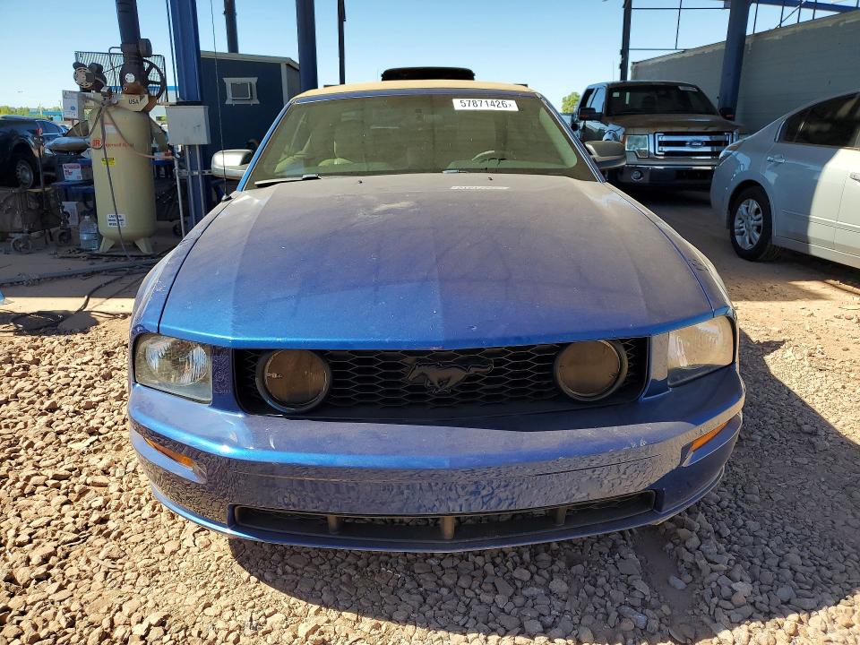 2006 Ford Mustang VIN 1ZVFT85H665240886 COPART salvage auction — REAR END, AZ - CERT OF TITLE - SALVAGE, sold $2,200 on 2026-07-09 (photo 5)