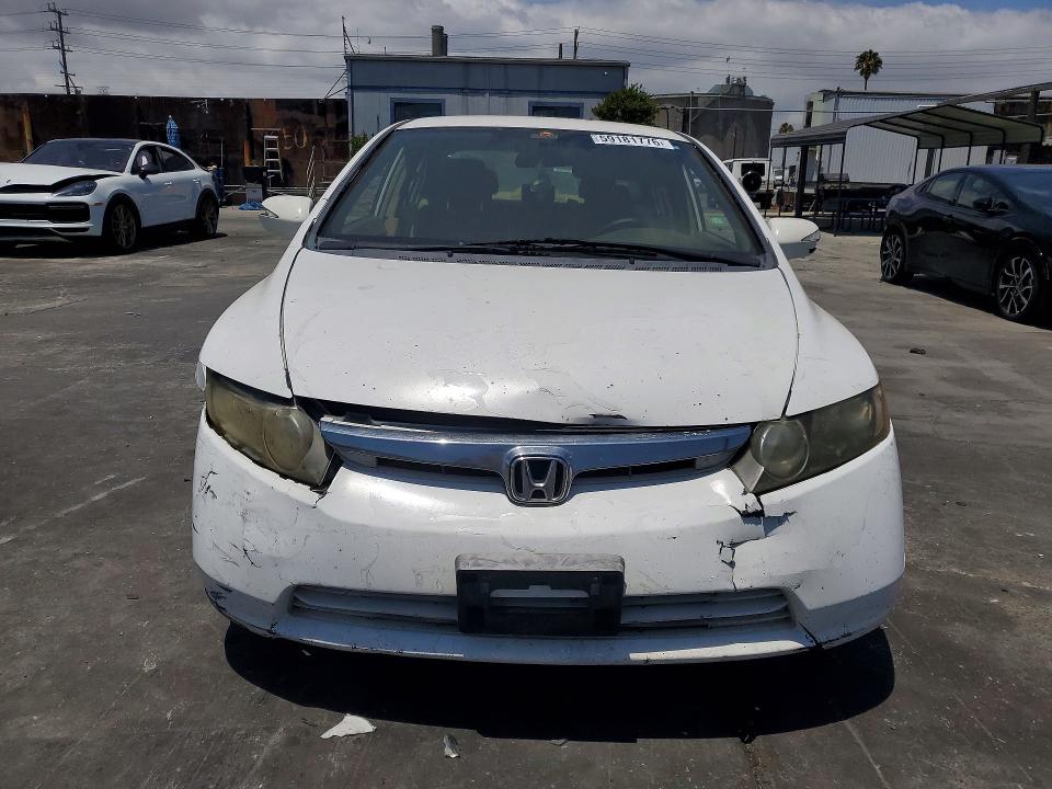 2008 Honda Civic VIN JHMFA362X8S013225 COPART salvage auction — FRONT END, CA - SALVAGE CERTIFICATE, sold $225 on 2026-07-10 (photo 5)