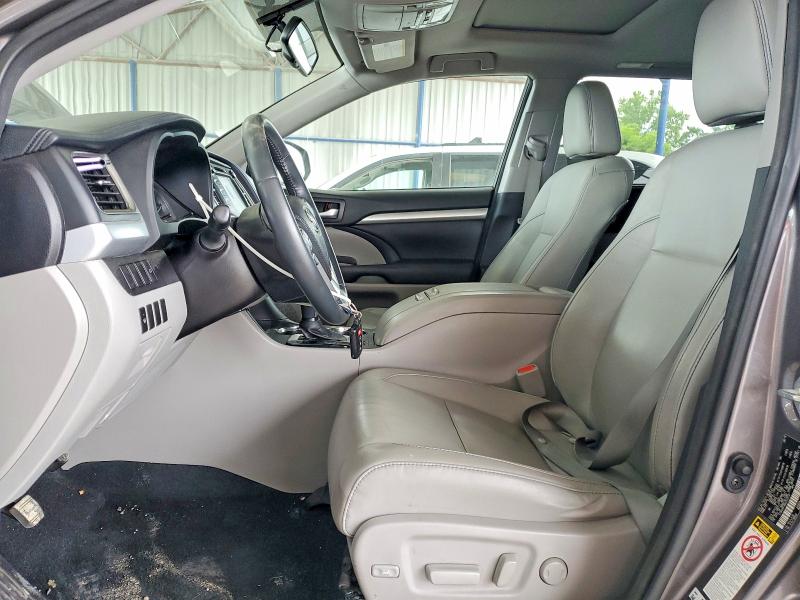 2016 Toyota Highlander VIN 5TDKKRFH6GS503737 COPART salvage auction — FRONT END, Ga - Cert Of Title-Salvage, sold $8,100 on 2026-07-23 (photo 7)