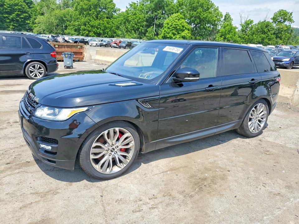 2016 Land rover Range rover sport VIN SALWR2EF7GA565402 COPART salvage auction — NORMAL WEAR, Wv - Certificate Of Title, sold $3,450 on 2026-07-27 (photo 1)
