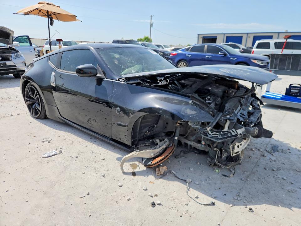 2018 Nissan 370z VIN JN1AZ4EH5JM571528 COPART salvage auction — FRONT END, Tx - Cert Of Title-Rebuilt Salvage (P), sold $1,450 on 2026-07-21 (photo 4)