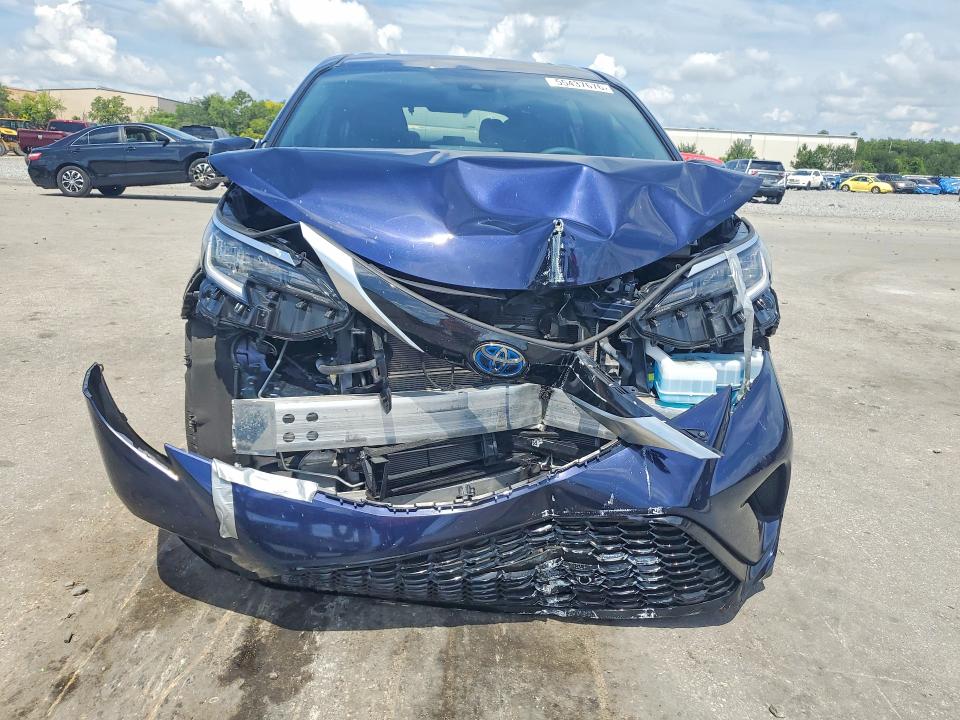 2024 Toyota VIN 5TDDRKECXRS204322 COPART salvage auction — FRONT END, Fl - Cert Of Title Slvg Rebuildable, sold $15,200 on 2026-07-09 (photo 5)