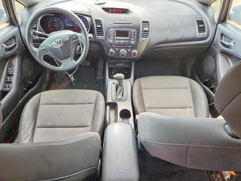 2014 Kia Forte VIN KNAFX4A64E5171129 COPART salvage auction — FRONT END, Tx - Salvage Vehicle Title, sold $900 on 2026-07-02 (photo 8)