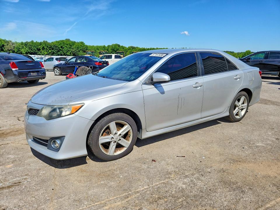 2012 Toyota Camry VIN 4T1BF1FK5CU178372 COPART salvage auction — SIDE, Tn - Salvage Certificate, sold $1,900 on 2026-07-02 (photo 1)