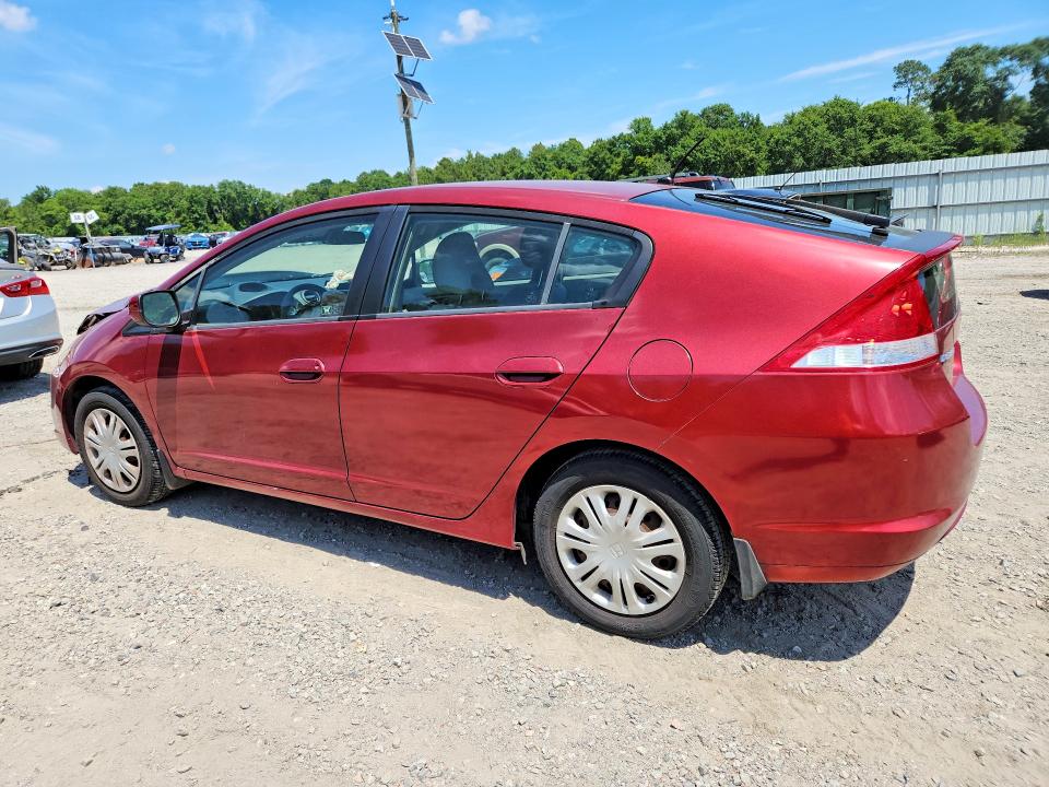 2010 Honda Insight VIN JHMZE2H5XAS012293 COPART salvage auction — FRONT END, Ga - Cert Of Title-Salvage, sold $200 on 2026-07-16 (photo 2)
