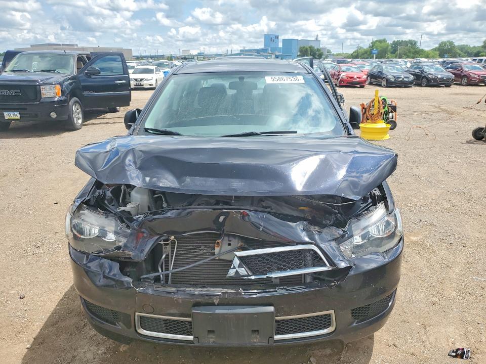 2013 Mitsubishi Lancer VIN JA32V2FW1DU023043 COPART salvage auction — FRONT END, Ia - Cert Of Title-Salvage Title, sold $700 on 2026-07-31 (photo 5)