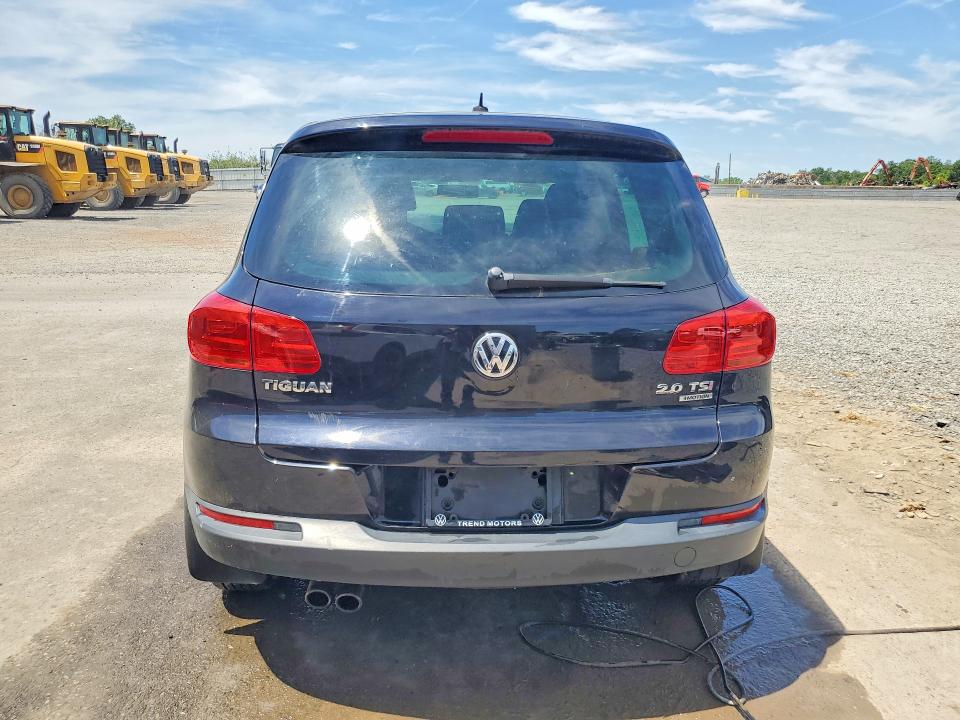2013 Volkswagen Tiguan VIN WVGBV3AX2DW597397 COPART salvage auction — FRONT END, Nj - Cert Of Title-Salvage, sold $375 on 2026-07-14 (photo 6)