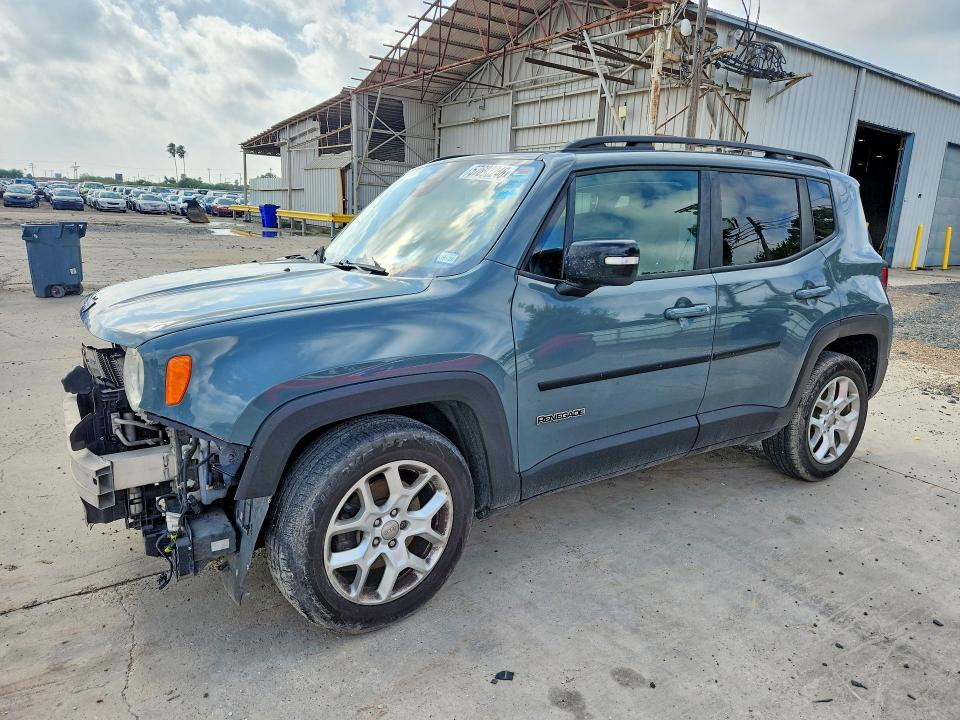 2018 Jeep VIN ZACCJABB7JPH37867 COPART salvage auction — FRONT END, Tx - Salvage Vehicle Title, sold $2,100 on 2026-07-07 (photo 1)