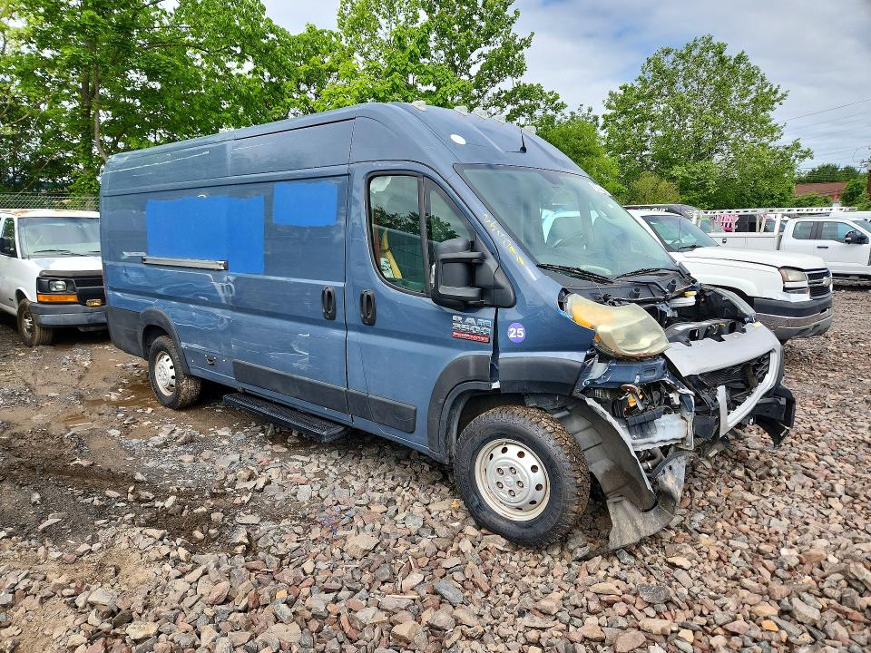 2020 Ram Promaster city VIN 3C6URVJG7LE136192 COPART salvage auction — FRONT END, Pa - Certificate Of Salvage, sold $3,000 on 2026-08-01 (photo 4)