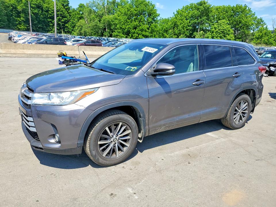 2018 Toyota VIN 5TDJZRFHXJS535525 COPART salvage auction — MINOR DENT/SCRATCHES, Ny - Mv-907A Salvage Certificate, sold $5,500 on 2026-07-09 (photo 1)