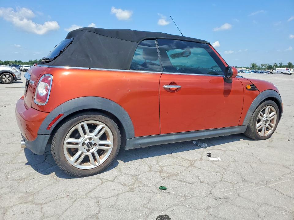 2011 Mini Cooper VIN WMWZN3C53BT133061 COPART salvage auction — NORMAL WEAR, Tn - Certificate Of Title, sold $175 on 2026-07-27 (photo 3)