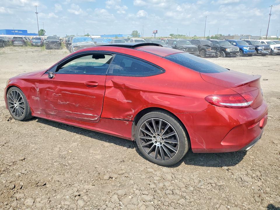 2017 Mercedes-benz C-klasse VIN WDDWJ4JB6HF502461 COPART salvage auction — SIDE, Mi - Certificate Of Title, sold $4,000 on 2026-07-10 (photo 2)