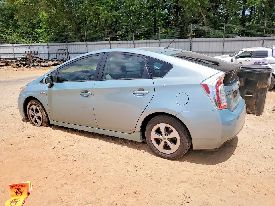 2014 Toyota Prius VIN JTDKN3DU5E1841984 COPART salvage auction — REAR END, Ga - Cert Of Title-Salvage, sold $1,400 on 2026-07-10 (photo 2)