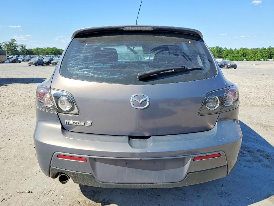2008 Mazda 3 VIN JM1BK343681781301 COPART salvage auction — FRONT END, VA - CERT OF TITLE - SALVAGE, sold $350 on 2026-07-08 (photo 6)
