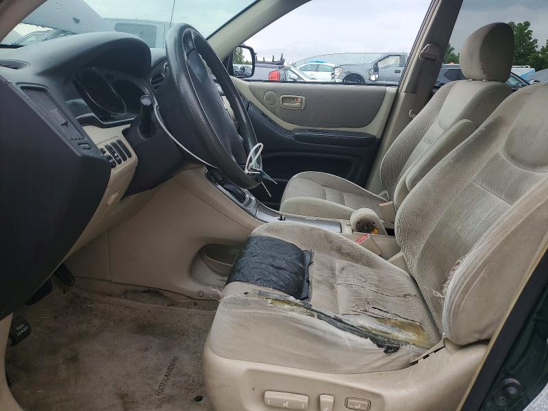2002 Toyota Highlander VIN JTEGF21A920033027 COPART salvage auction — MINOR DENT/SCRATCHES, MO - CERTIFICATE OF TITLE (P), sold $300 on 2026-07-31 (photo 7)
