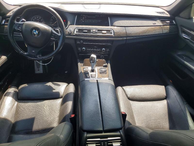 2014 BMW 7er VIN WBAYF4C56ED282030 COPART salvage auction — MECHANICAL, Nc - Salvage Certificate Of Title, sold $600 on 2026-07-31 (photo 8)