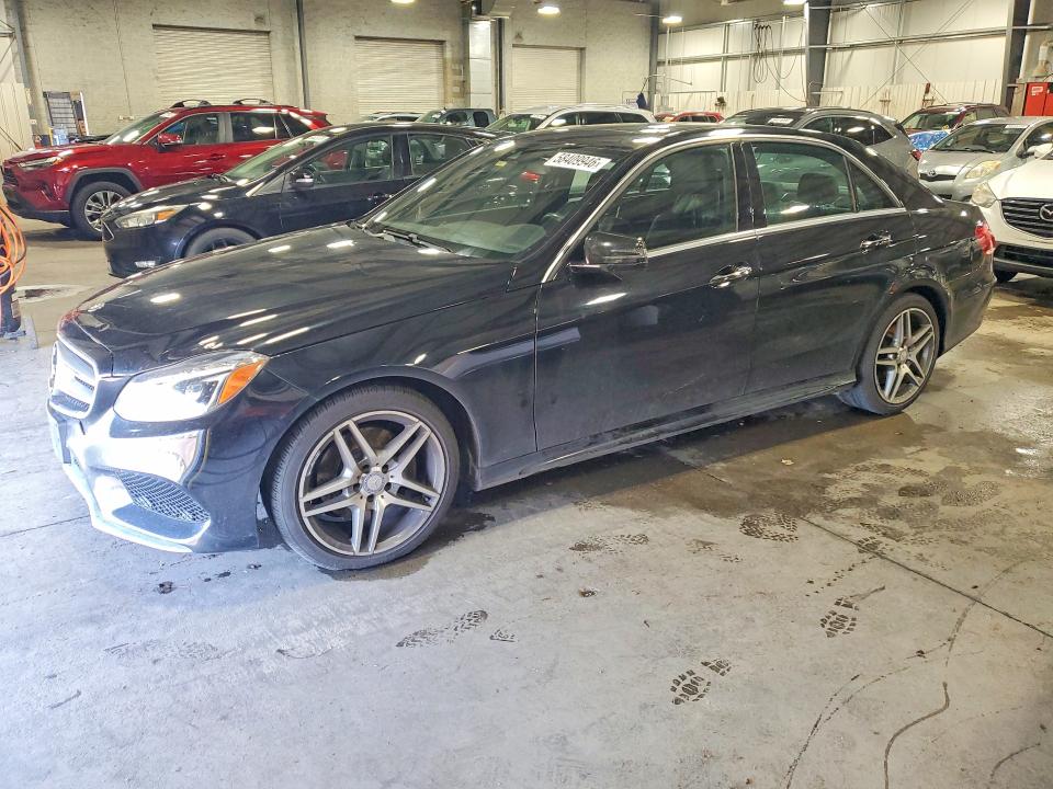 2015 Mercedes-benz E-klasse VIN WDDHF6HB2FB093343 COPART salvage auction — HAIL, Salvage Title, sold $4,100 on 2026-08-11 (photo 1)