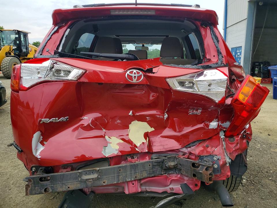 2015 Toyota VIN JTMRFREV3FD124716 COPART salvage auction — REAR END, Nj - Cert Of Title-Salvage, sold $2,000 on 2026-07-27 (photo 6)