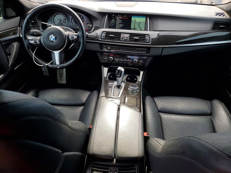 2014 BMW 5er VIN WBA5B3C51ED536316 COPART salvage auction — REAR END, CO - PUBLIC - SALVAGE TITLE, sold $4,600 on 2026-07-02 (photo 8)