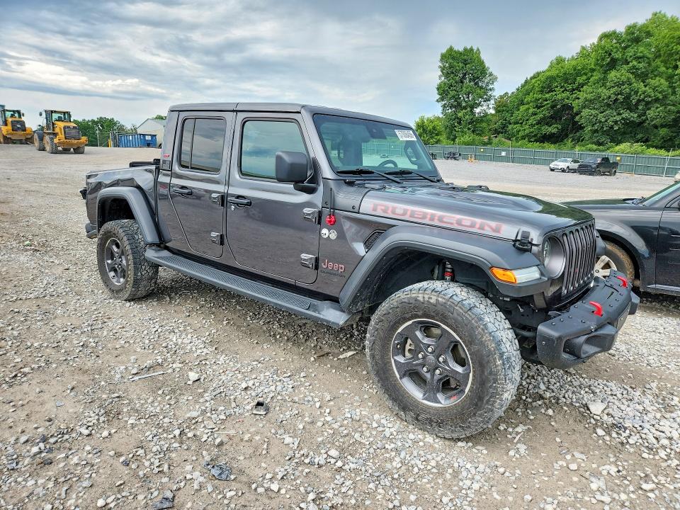 2021 Jeep Gladiator VIN 1C6JJTBG0ML606648 COPART salvage auction — REAR END, Tn - Salvage Certificate, sold $16,100 on 2026-07-09 (photo 4)