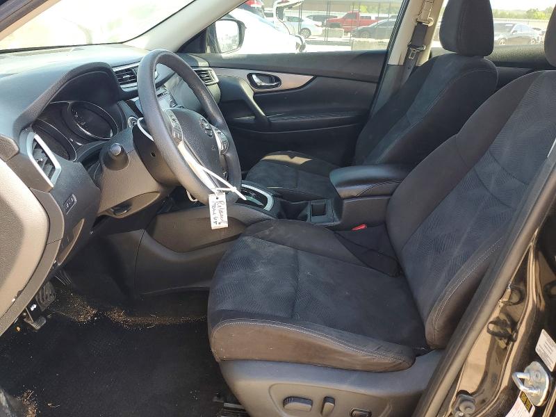 2015 Nissan Rogue VIN KNMAT2MV8FP539902 COPART salvage auction — FRONT END, Mo - Salvage Certificate Of Title, sold $625 on 2026-07-07 (photo 7)