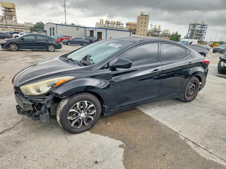 2016 Hyundai VIN KMHDH4AE6GU548045 COPART salvage auction — FRONT END, La - Certificate Of Title, sold $550 on 2026-07-22 (photo 1)