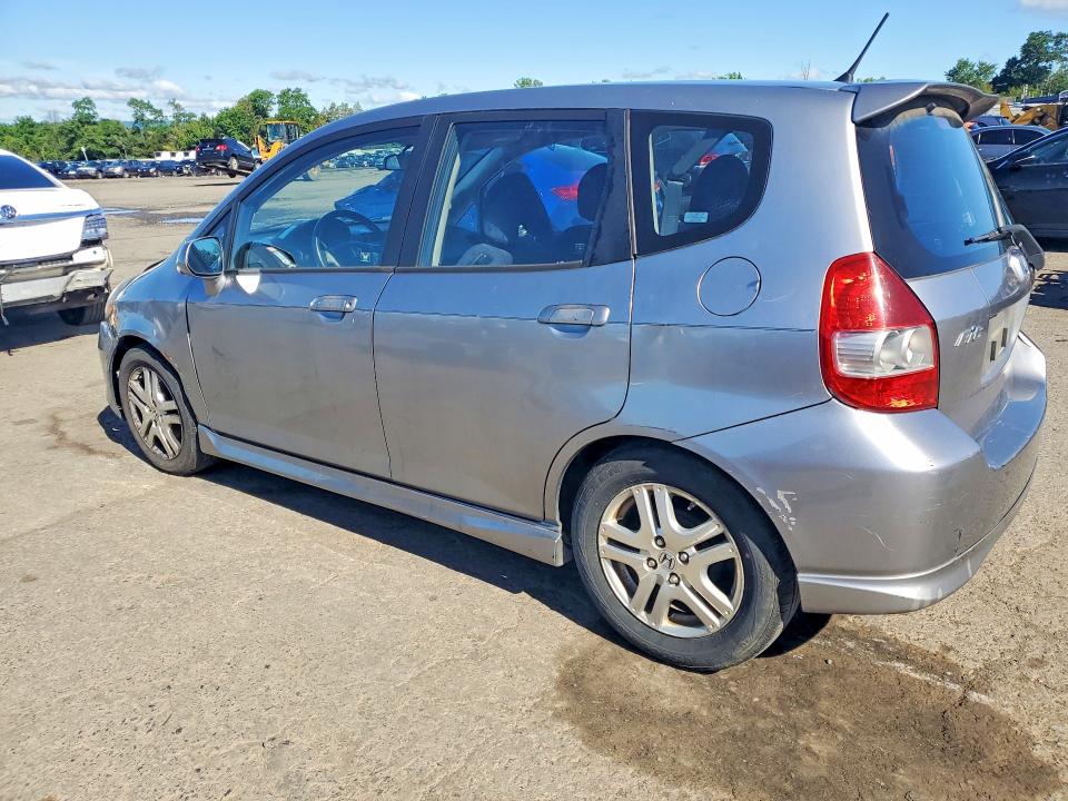 2008 Honda Fit VIN JHMGD38648S028105 COPART salvage auction — FRONT END, Pa - Cert Of Title, sold $975 on 2026-07-21 (photo 2)