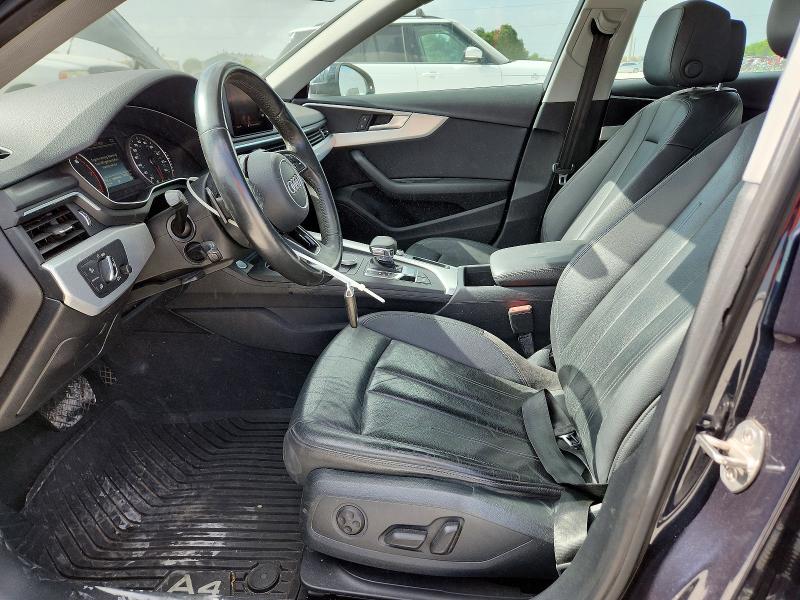 2017 Audi A4 VIN WAUANAF45HN025140 COPART salvage auction — REAR END, Tx - Salvage Vehicle Title, sold $4,200 on 2026-07-16 (photo 7)
