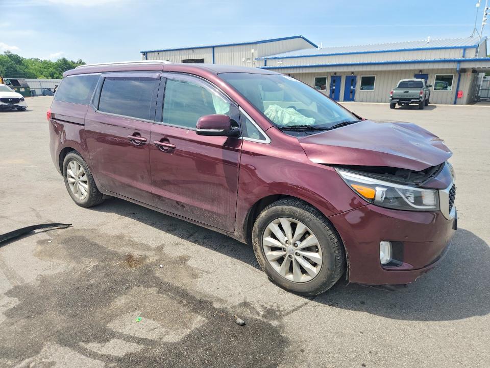 2017 Kia SEDONA VIN KNDMC5C11H6336632 COPART salvage auction — FRONT END, Me - Cert Of Title-Salvage Collisio, sold $650 on 2026-07-10 (photo 4)