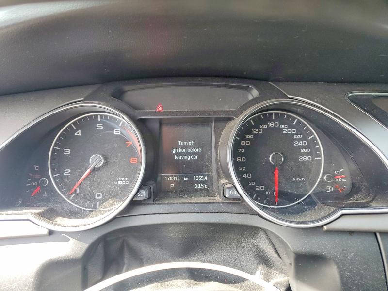 2014 Audi A5 VIN WAULFBFR4EA005729 COPART salvage auction — FRONT END, On - Permit No Brand - Unfit, sold $500 on 2026-07-02 (photo 9)