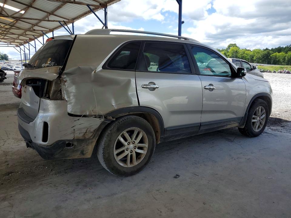 2014 Kia VIN 5XYKT4A63EG546397 COPART salvage auction — REAR END, Ga - Cert Of Title-Salvage, sold $625 on 2026-07-16 (photo 3)