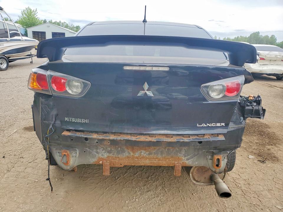 2012 Mitsubishi VIN JA32U2FUXCU608607 COPART salvage auction — REAR END, On - Permit Salvage, sold $525 on 2026-07-14 (photo 6)