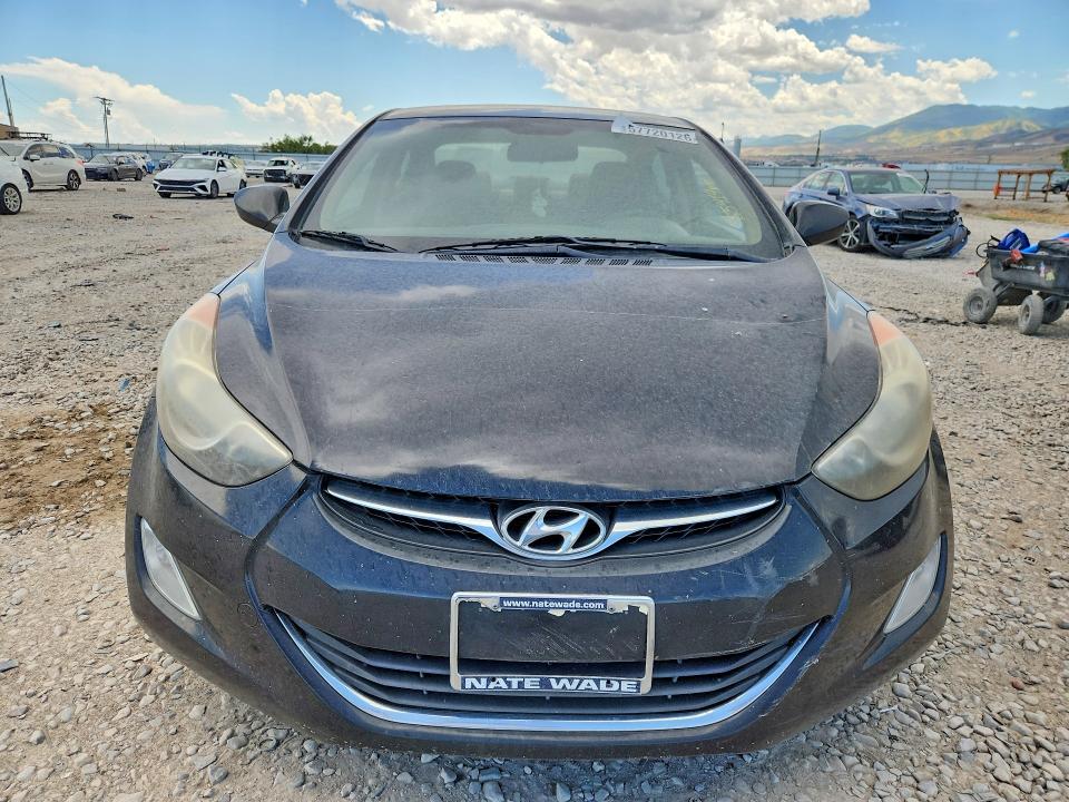 2013 Hyundai VIN KMHDH4AE2DU567736 COPART salvage auction — REAR END, Ut - Salvage Certificate, sold $900 on 2026-07-24 (photo 5)