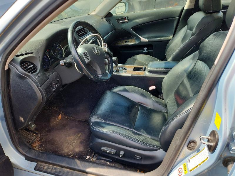 2011 Lexus Is 250 VIN JTHCF5C25B5045834 COPART salvage auction — REAR END, Ct - Certificate Of Title, sold $500 on 2026-07-24 (photo 7)