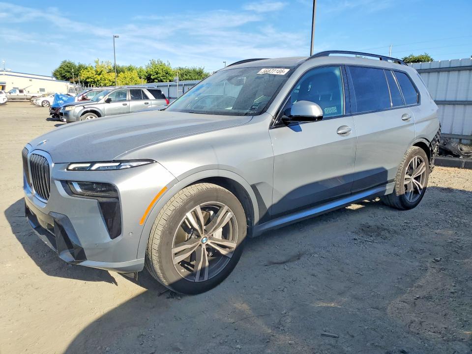 2024 BMW X7 VIN 5UX23EM03R9U54435 COPART salvage auction — REAR END, CA - SALVAGE CERTIFICATE, sold $45,750 on 2026-07-28 (photo 1)