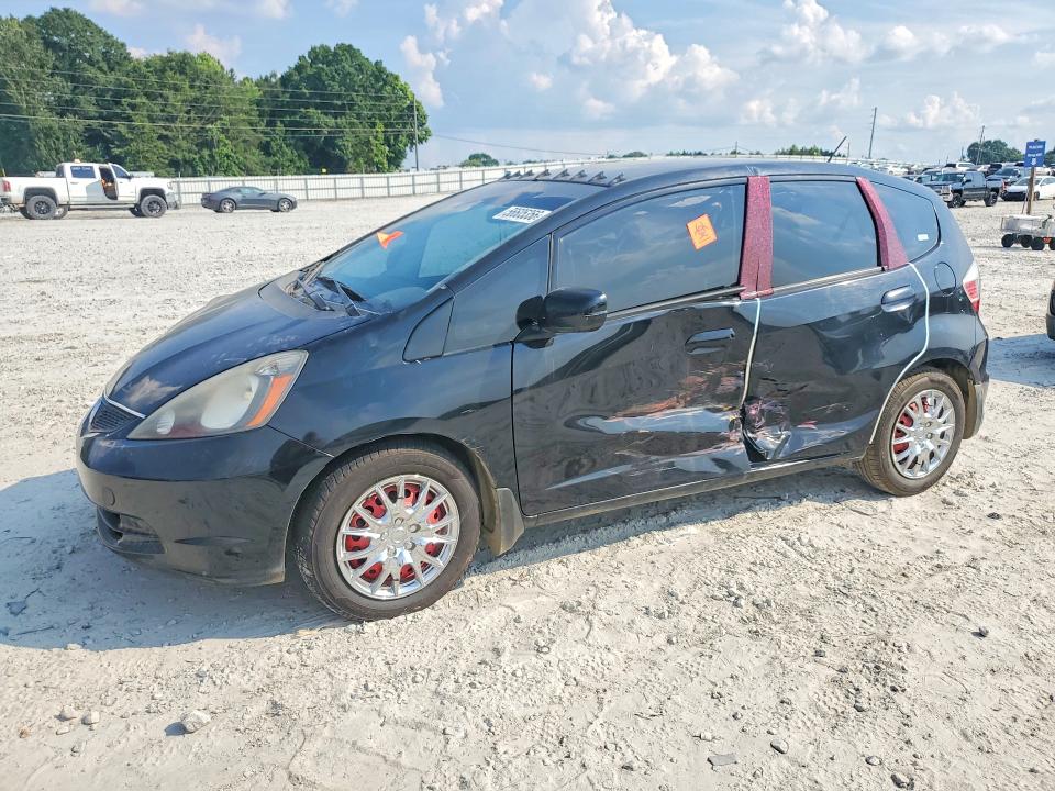 2009 Honda Fit VIN JHMGE87299S040888 COPART salvage auction — SIDE, GA - CERT OF TITLE-REBUILT SALVAGE, sold $975 on 2026-07-13 (photo 1)